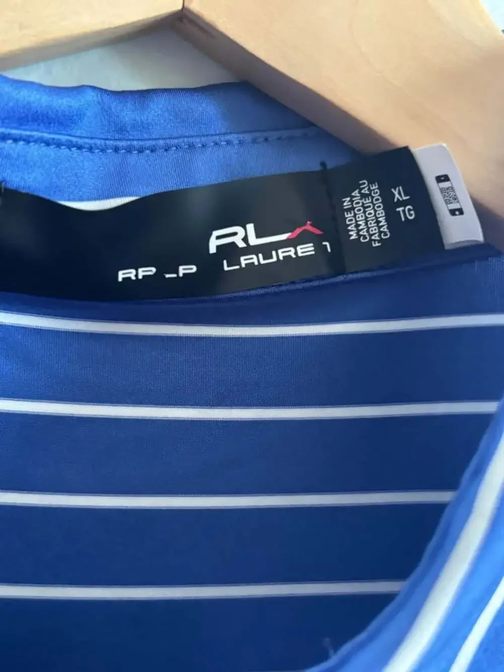 RLX Ralph Lauren Men's 2022 PGA Championship Southern Hills Golf Polo Blue XL